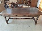 Salontafel kopie antiek, Huis en Inrichting, Gebruikt, 100 tot 150 cm, 50 tot 75 cm, Eikenhout