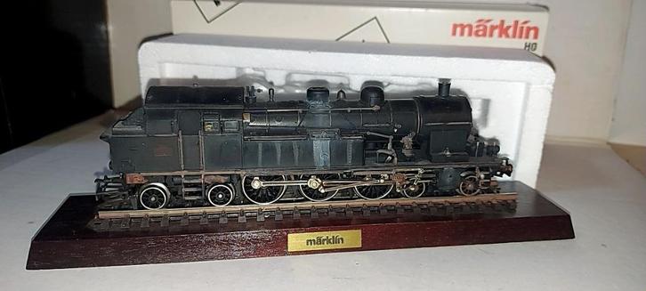 MARKLIN VAPEUR SNCF PATINÉE réf 3117, Hobby & Loisirs créatifs, Trains miniatures | HO, Comme neuf, Locomotive, Märklin, Analogique