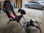 Thrustmaster T300RS + Volant F1 + Cockpit Next Level GT Lite, Zo goed als nieuw
