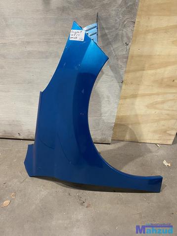 Peugeot 207 CC blauw KMUD rechter zijscherm scherm zijpaneel beschikbaar voor biedingen