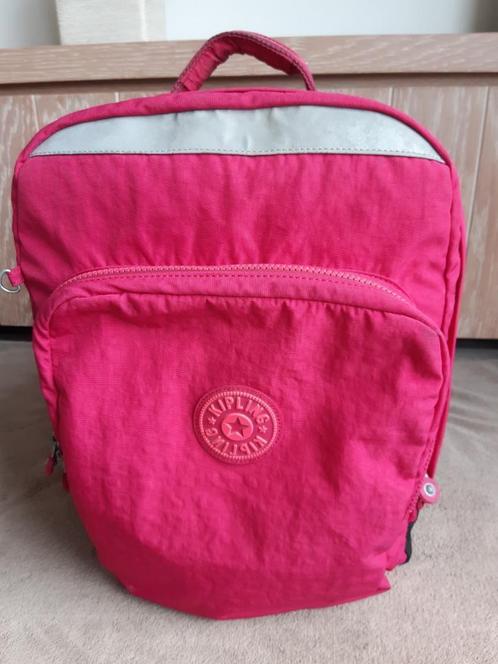 Roze rugzak Kipling, Handtassen en Accessoires, Tassen | Schooltassen, Zo goed als nieuw, Rugtas, 30 tot 40 cm, 30 tot 40 cm, Roze
