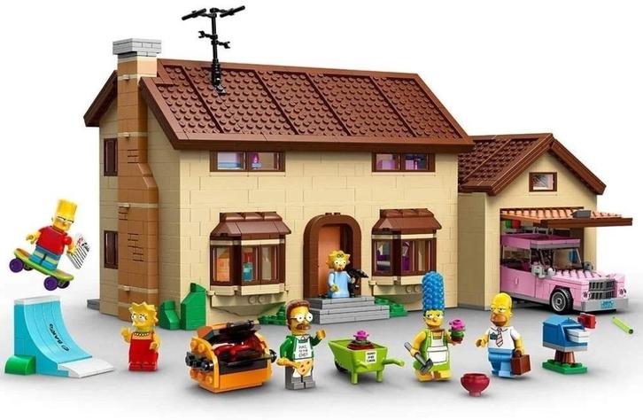 Lego Simpsons House #71006 + Kwik-e-Mart #71016, Kinderen en Baby's, Speelgoed | Duplo en Lego, Zo goed als nieuw, Lego, Complete set