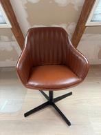 La redoute bureaustoel cognac, Huis en Inrichting, Ophalen, Zo goed als nieuw, Bureaustoel