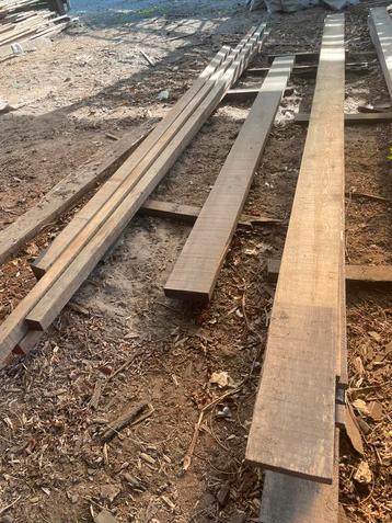 Diverse balken en timmerhout (ca. 200 stuks), Doe-het-zelf en Bouw, Hout en Planken, Ophalen, Nieuw