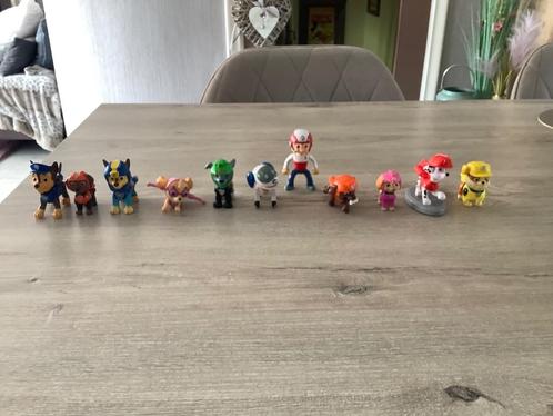 Paw Patrol verschillende characters (5-9 cm), Kinderen en Baby's, Speelgoed | Actiefiguren, Zo goed als nieuw, Ophalen of Verzenden