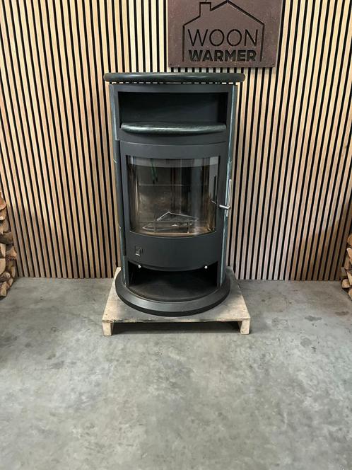 25132 Speksteenkachel Drooff 8kw, Huis en Inrichting, Kachels, Gebruikt, Vrijstaand, Houtkachel, Hout, Ophalen