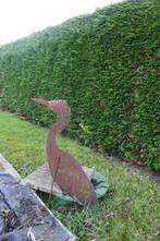 ijzeren figuren (vogel, slak, boog, ...), Ophalen of Verzenden, Zo goed als nieuw, Metaal, Dierenbeeld
