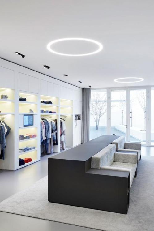Delta light Super Oh! Trimless 70 Dali plafond lamp, Huis en Inrichting, Lampen | Plafondlampen, Zo goed als nieuw, Kunststof