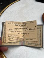 Kursaal Oostende oud abonnement toegang jaren 20?, Ophalen of Verzenden