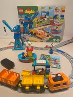 Duplo Goederentrein met doos en extra locomotief, Kinderen en Baby's, Speelgoed | Duplo en Lego, Ophalen, Zo goed als nieuw, Duplo