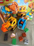 Duplo werf kraan vrachtwagen, Kinderen en Baby's, Speelgoed | Duplo en Lego, Ophalen of Verzenden, Duplo