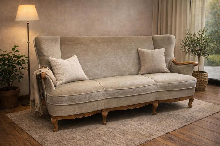 Louis XV – Bretoense stijl zetel, Antiquités & Art, Antiquités | Meubles | Chaises & Canapés, Enlèvement