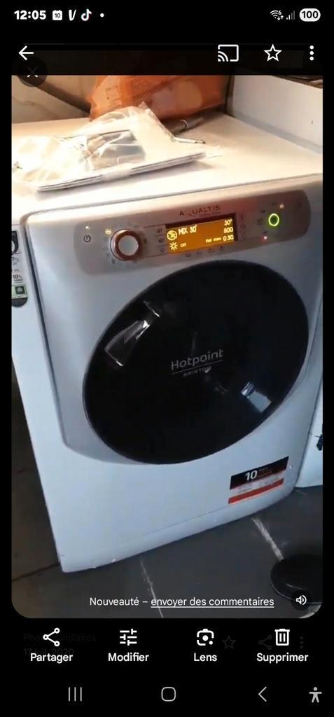 Wasmachine drogen 11kg en 7kg Ariston, Elektronische apparatuur, Was-droogcombinaties, Zo goed als nieuw, Ophalen of Verzenden