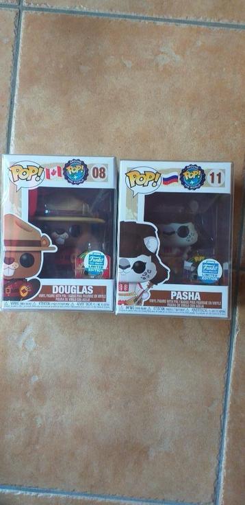 Around the world douglas pasha funko shop exclusive set pop  beschikbaar voor biedingen