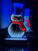 Sneeuwpop 3D effect batterij, usb en timer., Enlèvement ou Envoi, Neuf