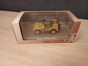 Vehicule militaire Jeep willys 1/43 beschikbaar voor biedingen