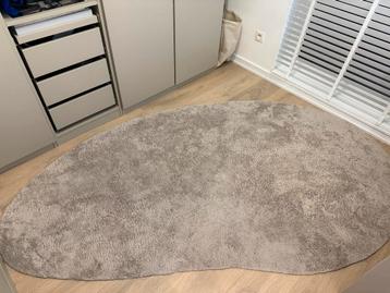 Organisch vloerkleed Taupe 240x140 beschikbaar voor biedingen