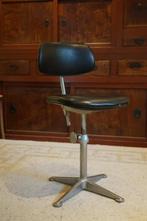 vintage stoel Ahrend, Gebruikt, Metaal, Eén, Zwart