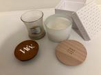 Lege potjes kaarsen Woodwick en Skandinavisk, Huis en Inrichting, Woonaccessoires | Kandelaars en Kaarsen, Ophalen of Verzenden