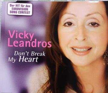 cd Vicky Leandros don't break my heart  eurovision beschikbaar voor biedingen