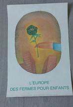 Zeldzame affiche Michel Folon, Antiek en Kunst, Ophalen of Verzenden