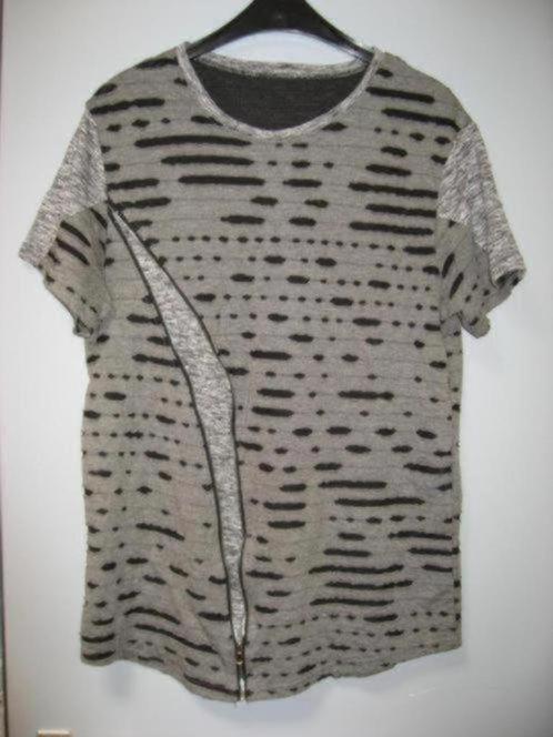 T-shirt maat XL - HUA CHENG, Vêtements | Hommes, T-shirts, Comme neuf, Gris, Enlèvement ou Envoi