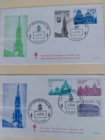 2 timbres-poste du premier jour, Enlèvement ou Envoi