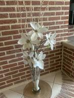 Bloempotten met vaas en lampjes, Huis en Inrichting, Woonaccessoires | Vazen, Ophalen