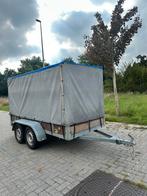 Gesloten aanhangwagen dubbelas 300 X 130CM, Auto diversen, Aanhangers en Bagagewagens, Ophalen of Verzenden, Zo goed als nieuw
