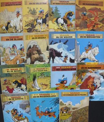 Strips Yakari - serie van 15 stuks beschikbaar voor biedingen