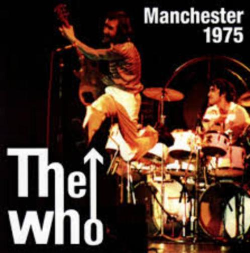 2 CD's The WHO - Live Manchester 1975, Cd's en Dvd's, Cd's | Rock, Nieuw in verpakking, Poprock, Verzenden