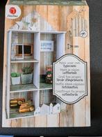 Set: Maak je eigen letterbak., Ophalen of Verzenden, Zo goed als nieuw