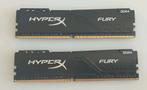 HyperX FURY geheugen zwart - 32GB kit (2x16) DDR4, Ophalen of Verzenden, Zo goed als nieuw, DDR4