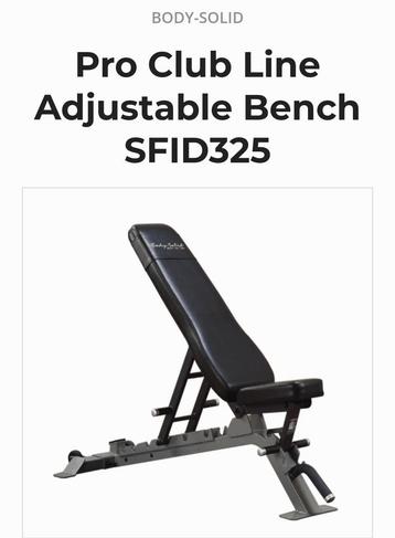 Banc musculation Body-Solid