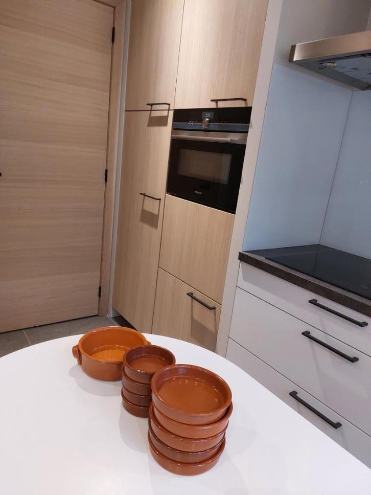 Bruine, keramische,  vuurvaste ovenschotels, Huis en Inrichting, Keuken | Servies, Zo goed als nieuw, Schaal of Schalen, Effen