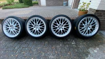 Audi BBS Speedline 19 Inch ET52 9J 5x112 Zomerset Zilver BBS beschikbaar voor biedingen