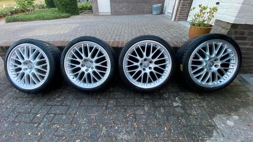 Audi BBS Speedline 19 Inch ET52 9J 5x112 Zomerset Zilver BBS, Auto-onderdelen, Banden en Velgen, Banden en Velgen, Zomerbanden