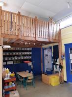 mezzanine tussenverdiep kleuterklas, Kinderen en Baby's, Kinderkamer | Stapelbedden en Hoogslapers, Ophalen, Gebruikt