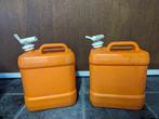2 Jerrycans avec robinet, Caravanes & Camping, Comme neuf