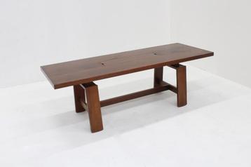 Vintage eettafel Silvio Coppola voor Bernini 1960s beschikbaar voor biedingen