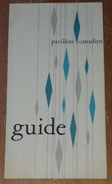 Expo 58 Guide Pavillon Canadien 1958 Brussel Canada