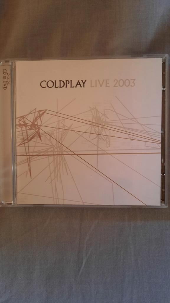 CD + DVD COLDPLAY Live 2003, Cd's en Dvd's, Cd's | Pop, Zo goed als nieuw, 2000 tot heden, Ophalen of Verzenden