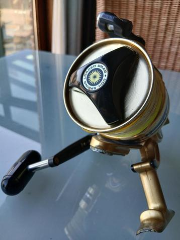 visgerief & vrij nieuwe daiwa sg9 met witte gevlochten draad beschikbaar voor biedingen