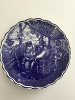 Assiette Décorative Scène Ferme Boch Frères La Louvière 1930, Antiquités & Art, Enlèvement ou Envoi