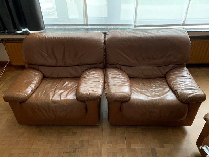 Gratis JORI zetels, Huis en Inrichting, Zetels | Complete zithoeken, Gebruikt, Leer, Ophalen