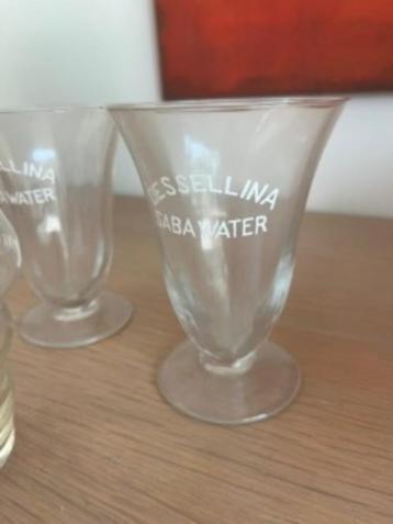 dessel waterglazen desselina saba water  (zeer zeldzaam) beschikbaar voor biedingen