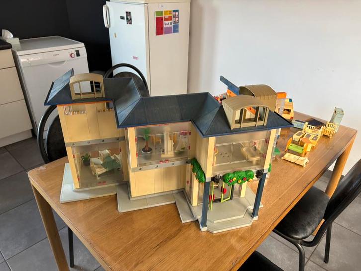 Ziekenhuis playmobil - vintage- oud, Kinderen en Baby's, Speelgoed | Playmobil, Gebruikt, Complete set, Ophalen of Verzenden