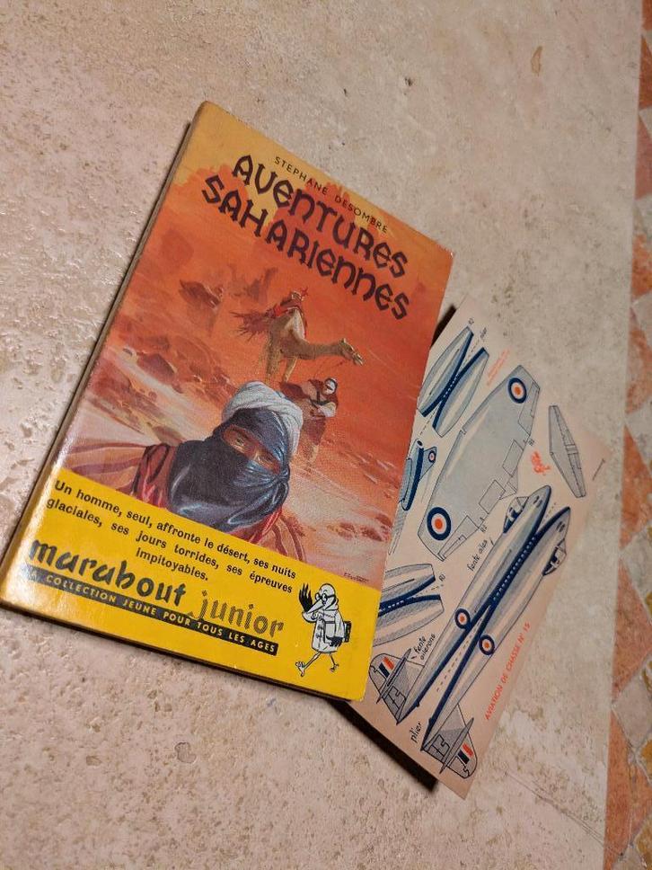 Aventures Sahariennes (Stephane Desombre)., Livres, Aventure & Action, Utilisé, Envoi