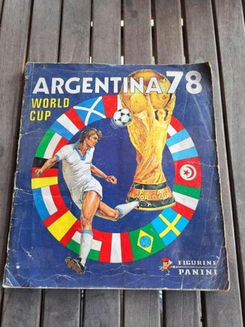 WK ARGENTINA 78  PANINI VOLLEDIG BOEK beschikbaar voor biedingen