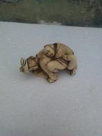 Ancienne petite statue japonaise, Enlèvement ou Envoi, Utilisé, Humain